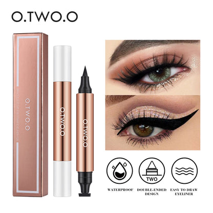 O.TWO.O Eyeliner Stamp Black Liquid Eyeliner Pen