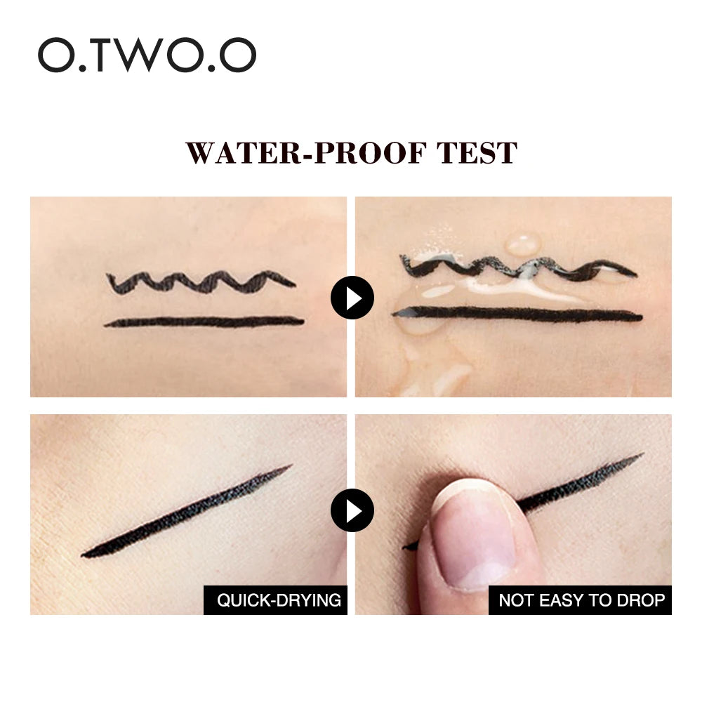 O.TWO.O Eyeliner Stamp Black Liquid Eyeliner Pen