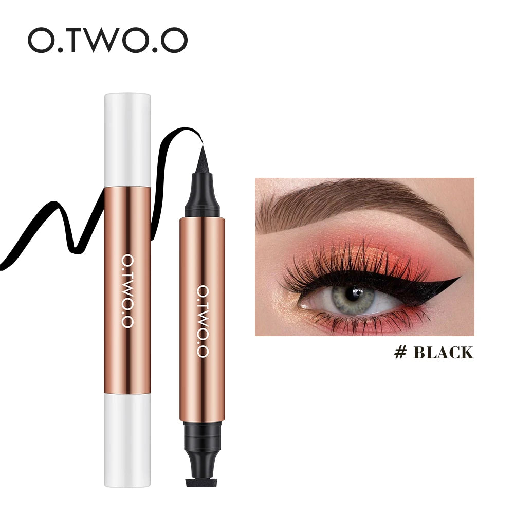 O.TWO.O Eyeliner Stamp Black Liquid Eyeliner Pen