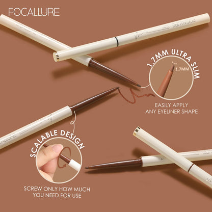 FOCALLURE Waterproof Ultra-Slim Eyeliner Gel Pencil