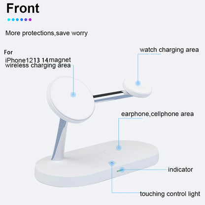 3 in 1 Wireless Charger Stand For iPhones ,watches, AirPods