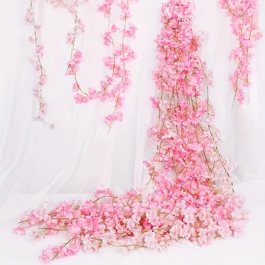 Artificial Silk Cherry Blossom String 