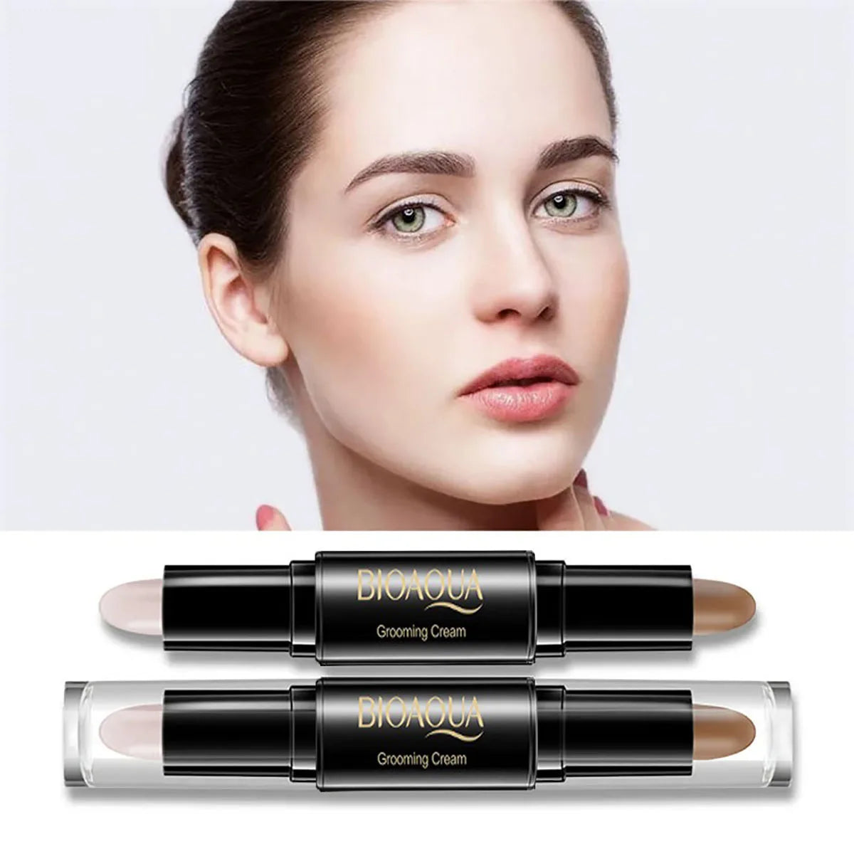 Double Head Contour Face Foundation Concealer Pen