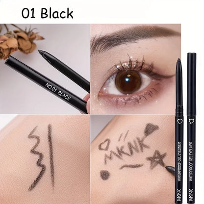 5 Colors Eyeliner Pencil - Waterproof, Long-lasting, Easy Wearing