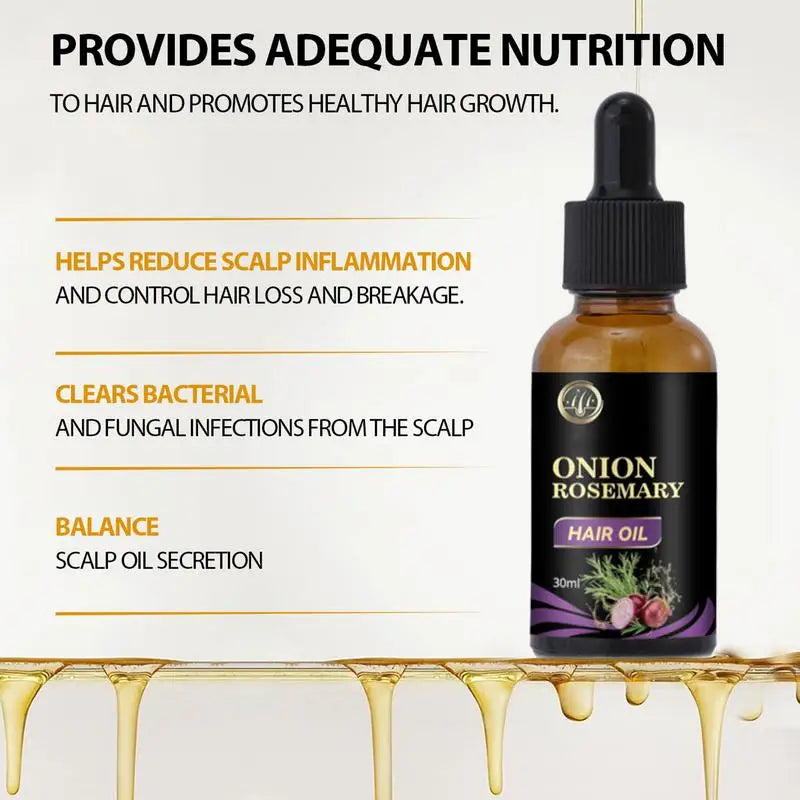 Onion Rosemary Hair Growth Oil