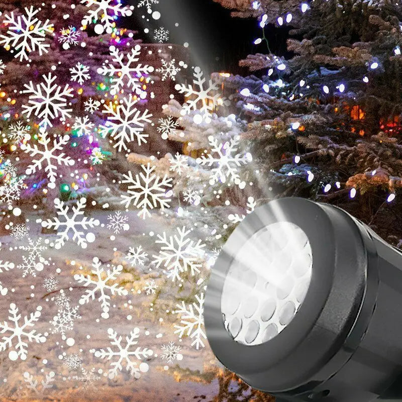 Christmas Snowflake Projector Light