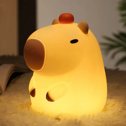 Cute Rabbit Silicone Night Lamp