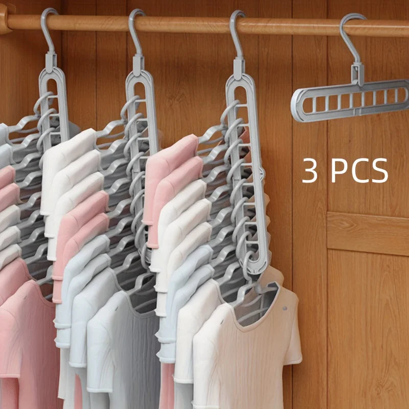 Heavy Duty Space Saving Clothes Organizer Hangers