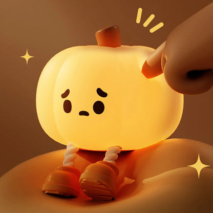 Cute Pumpkin Night Light