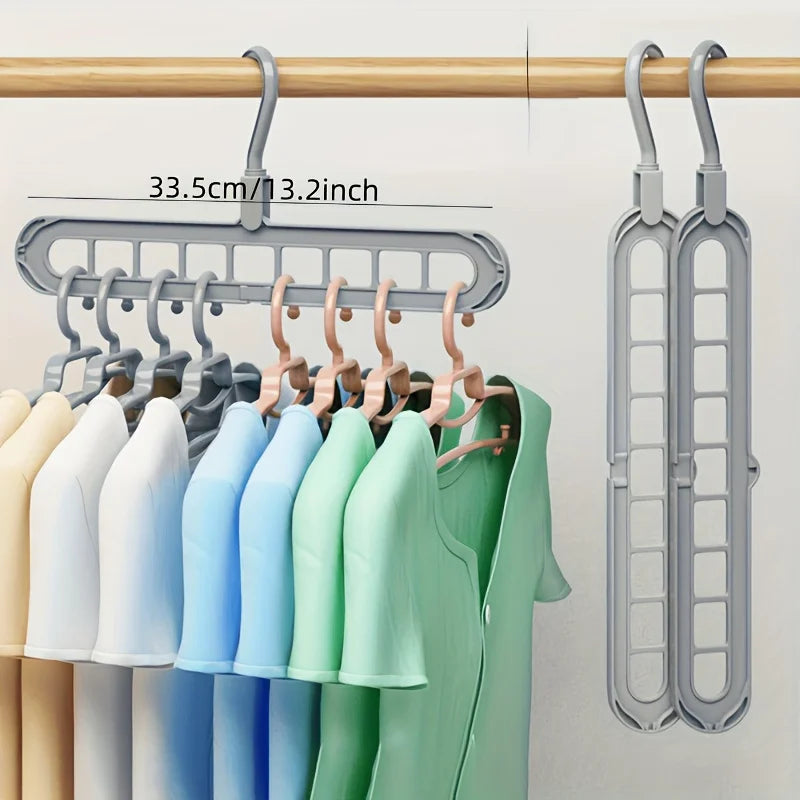 Heavy Duty Space Saving Clothes Organizer Hangers