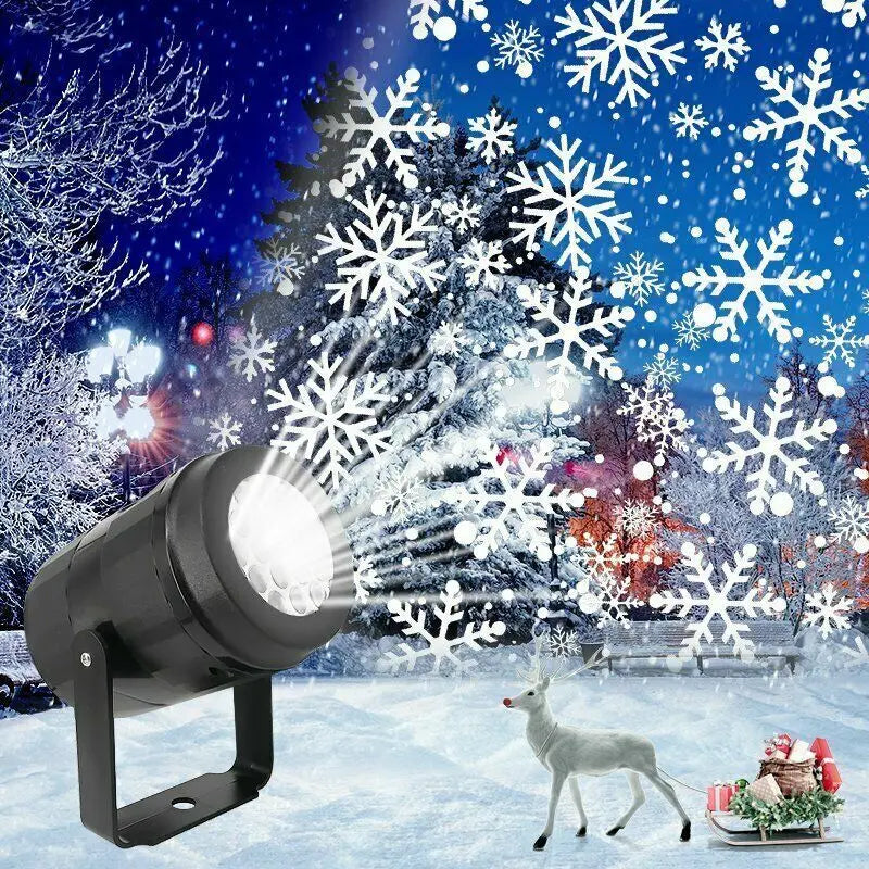 Christmas Snowflake Projector Light