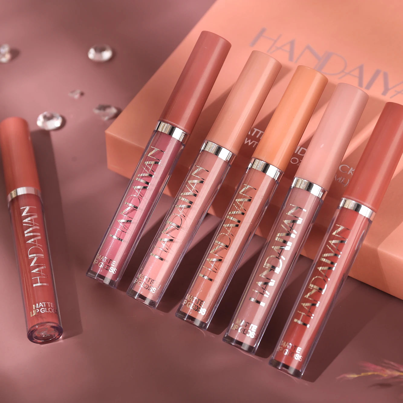 HANDAIYAN 6 Colors Liquid Lipsticks