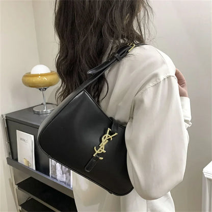 New Small Fragrant Style Grid Chain Shoulder Crossbody Bag