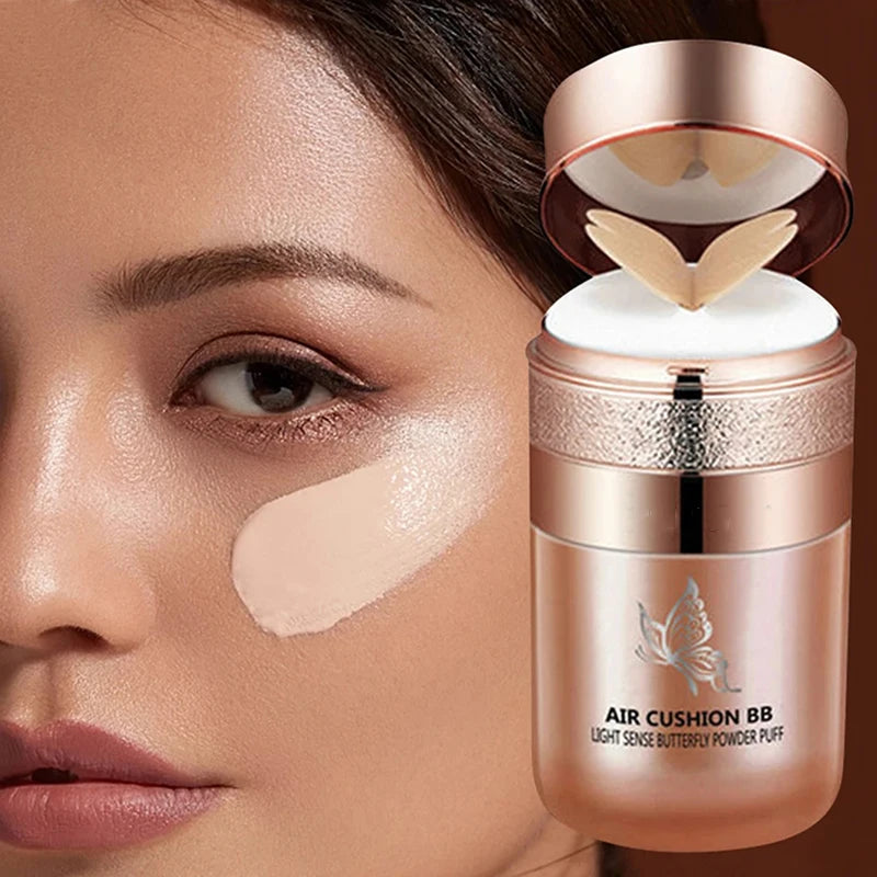 Air Cushion BB Cream with Butterfly Powder Puff