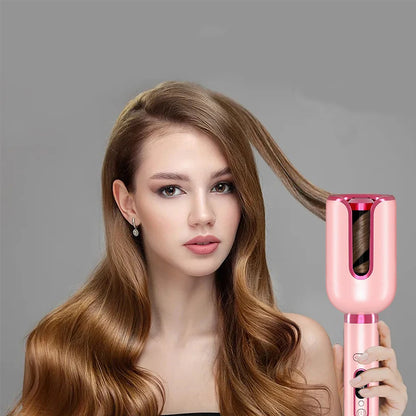 Electric Automatic Ceramic 1-Inch Hair Curler with Rotating Function