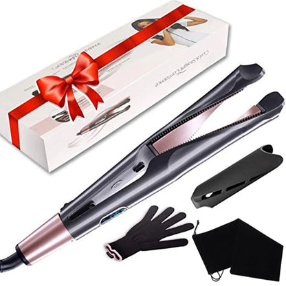 2-in-1 Hair Straightener and Curler