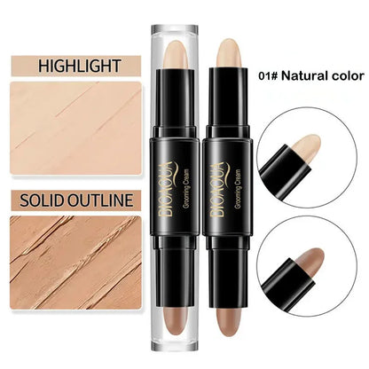 Double Head Contour Face Foundation Concealer Pen