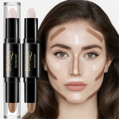 Double Head Contour Face Foundation Concealer Pen