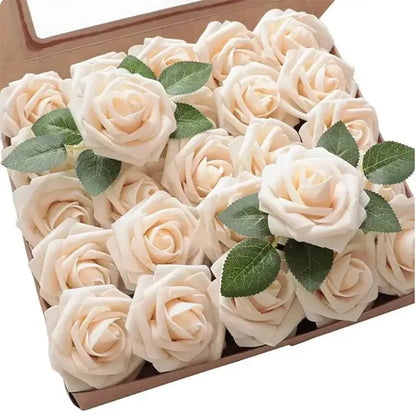 Foam Fake Roses Bouquets ForParty Decoration