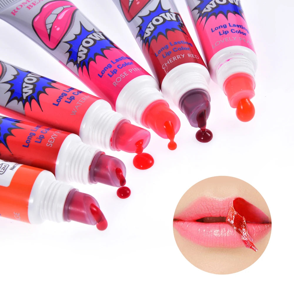 Peel Off Liquid Lipstick Waterproof Long Lasting