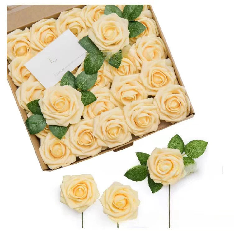 Foam Fake Roses Bouquets ForParty Decoration