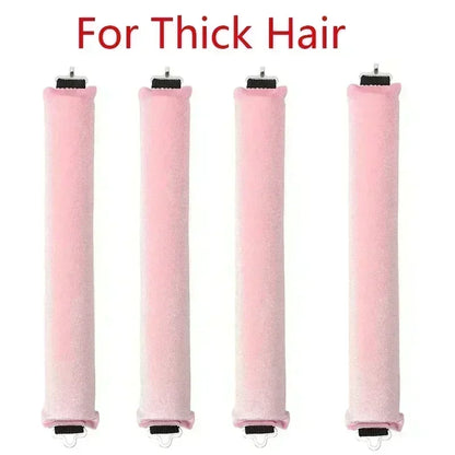 Heatless Hair Curlers - Curling Rod Headband Set