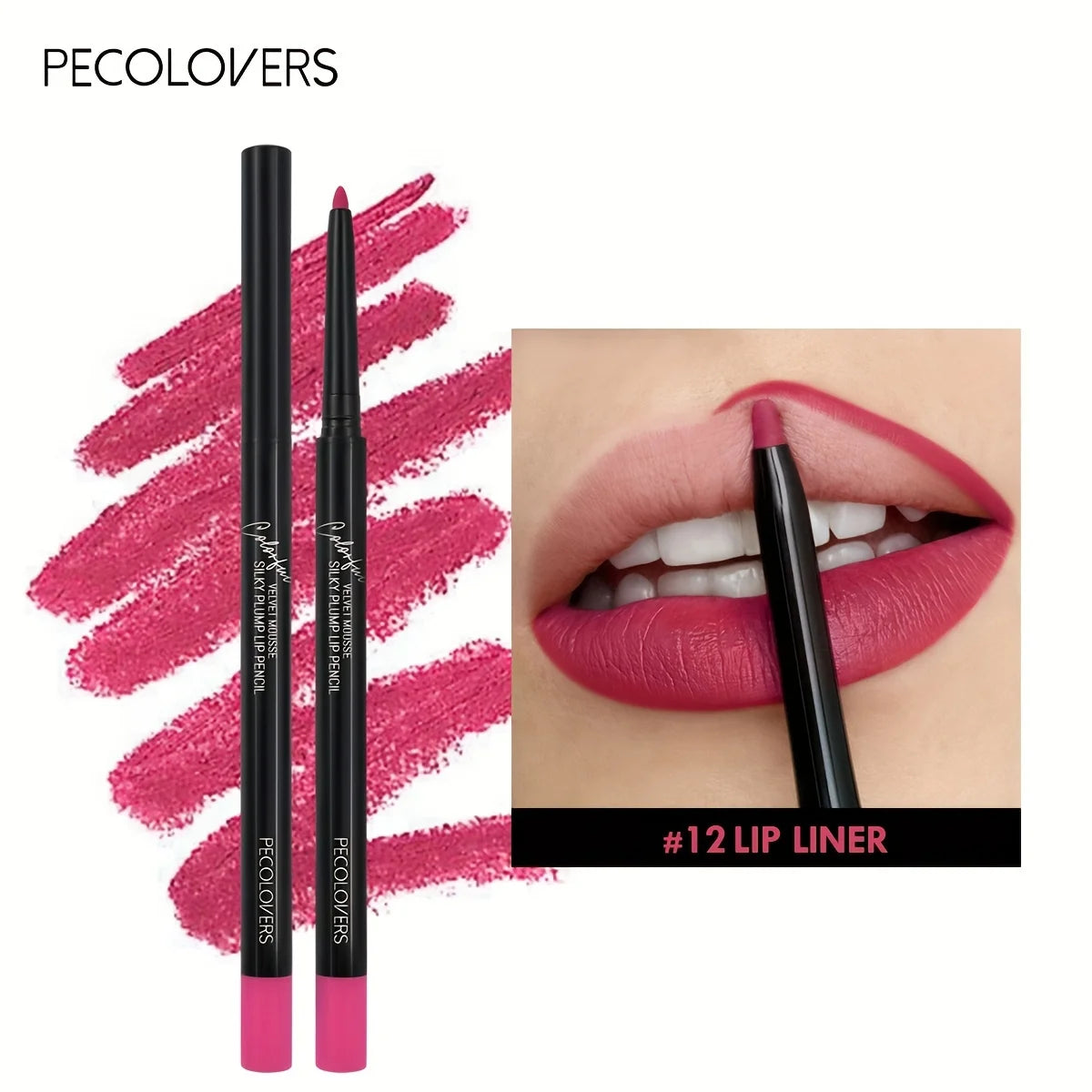 Matte Smooth Waterproof Lipliner