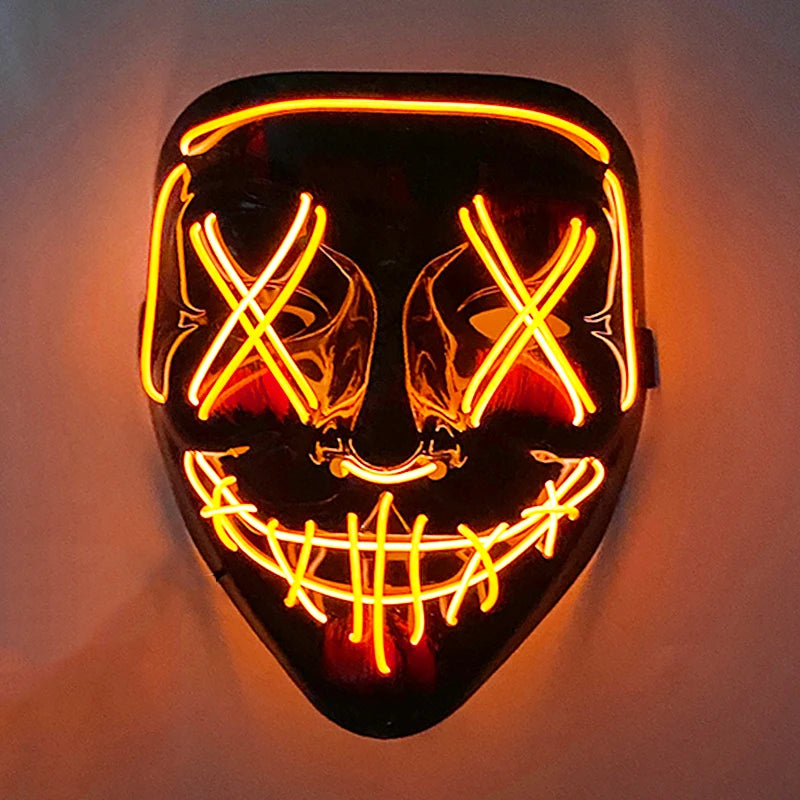 Full LED Mask Gor Halloween