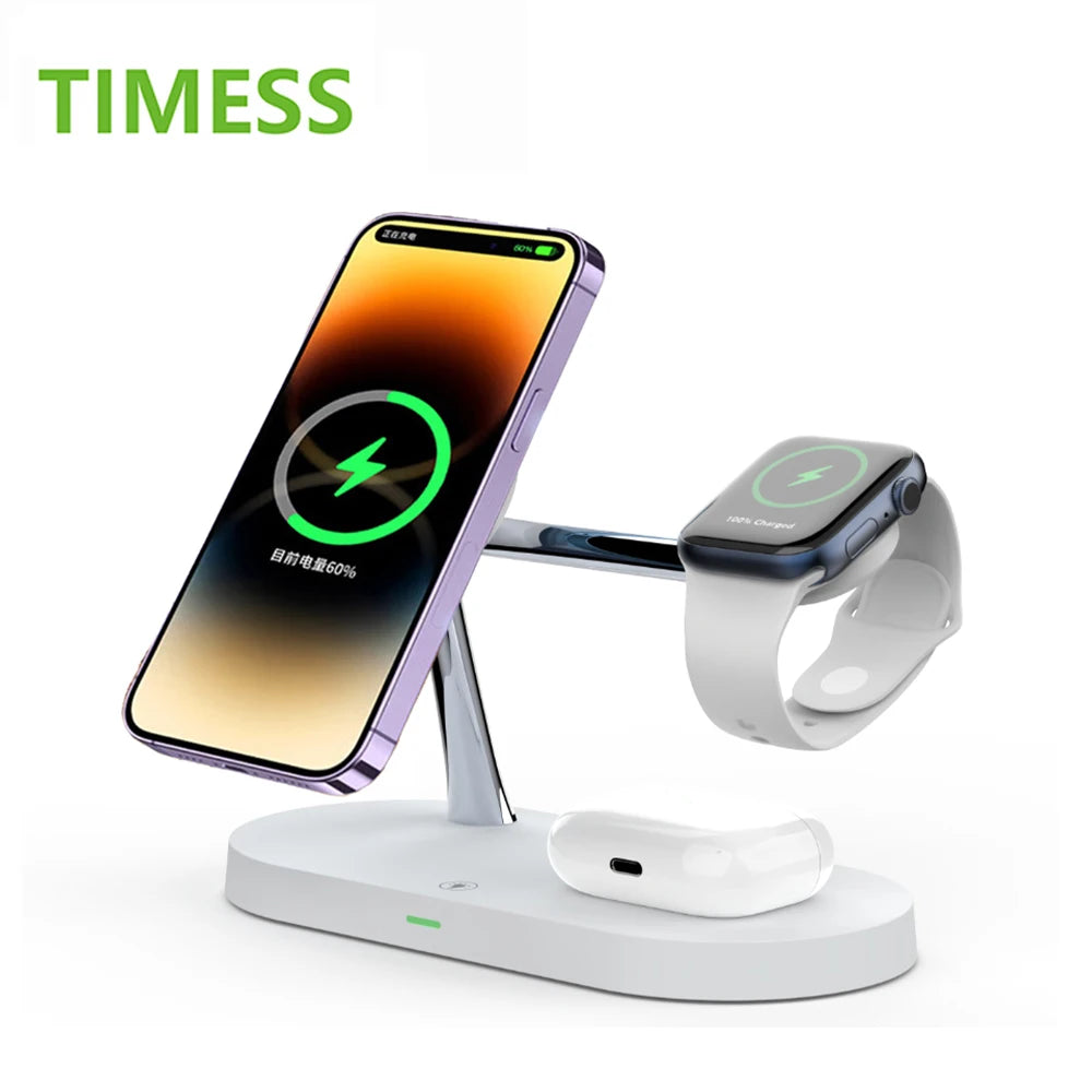 3 in 1 Wireless Charger Stand For iPhones ,watches, AirPods