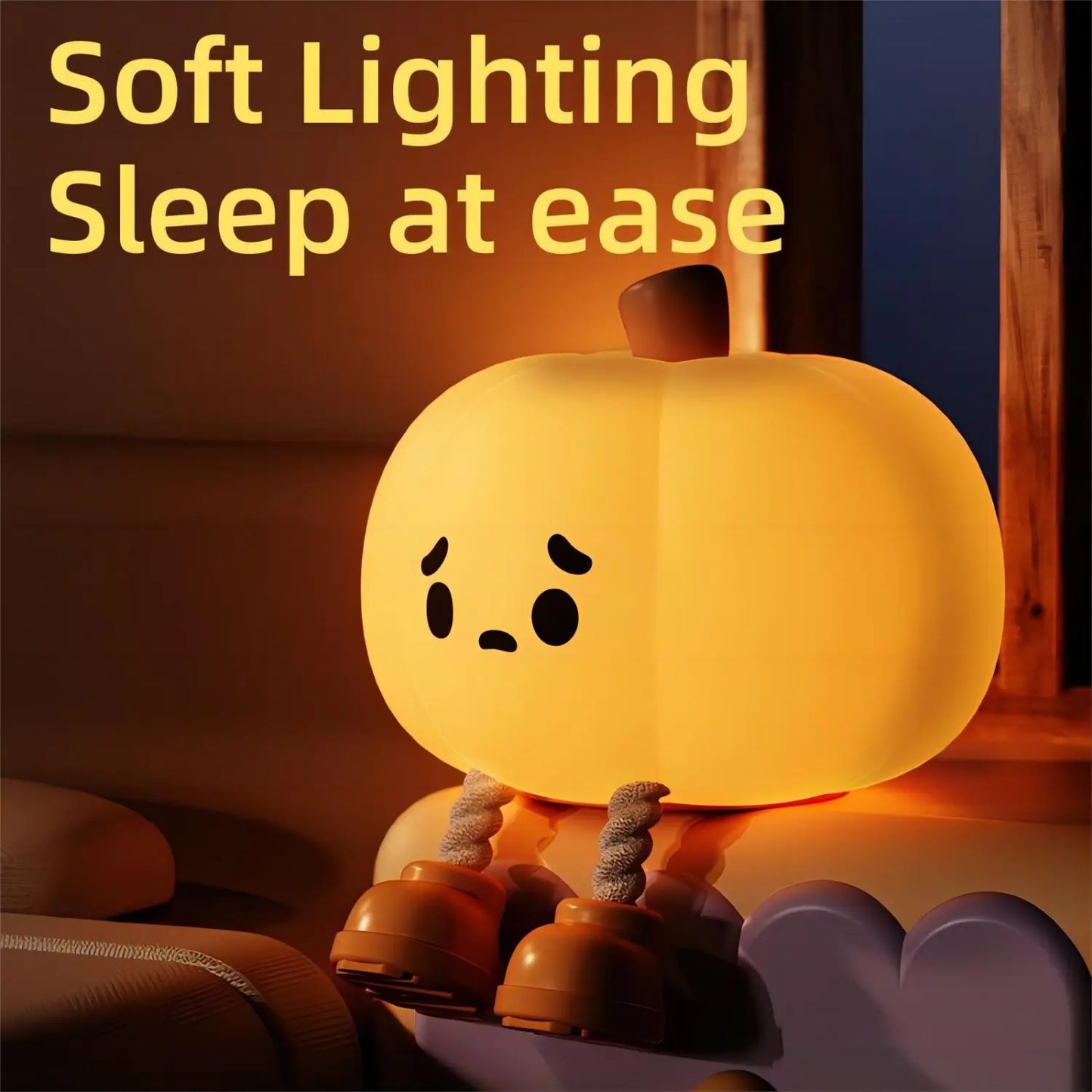 Cute Pumpkin Night Light