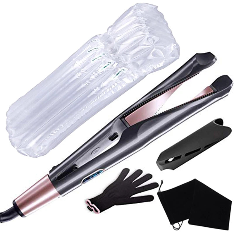 2-in-1 Hair Straightener and Curler