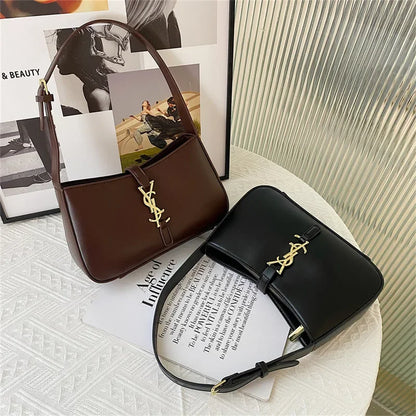 New Small Fragrant Style Grid Chain Shoulder Crossbody Bag